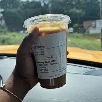 Dog Gone Coffee - Honey bee latte, too sweet - Coffee & Tea Near Me - Helen, Georgia Dog Gone Coffee - Honey bee latte, too sweet - Coffee & Tea Near Me - Helen, Georgia