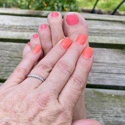 Nail Art and Spa - #556 Coral Reef not matching at all