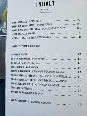 Menu photo 7 Schönbuch Brauhaus Böblingen, BW Menu photo 7 Schönbuch Brauhaus Böblingen, BW