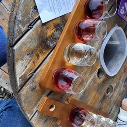 Flight of wine Flight of wine