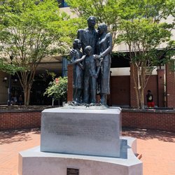 African American Monument - Erected in 2002, artist Dorothy Spradley