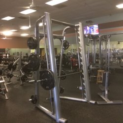 Fit Nation - Free weight squat and bench. Full cable system