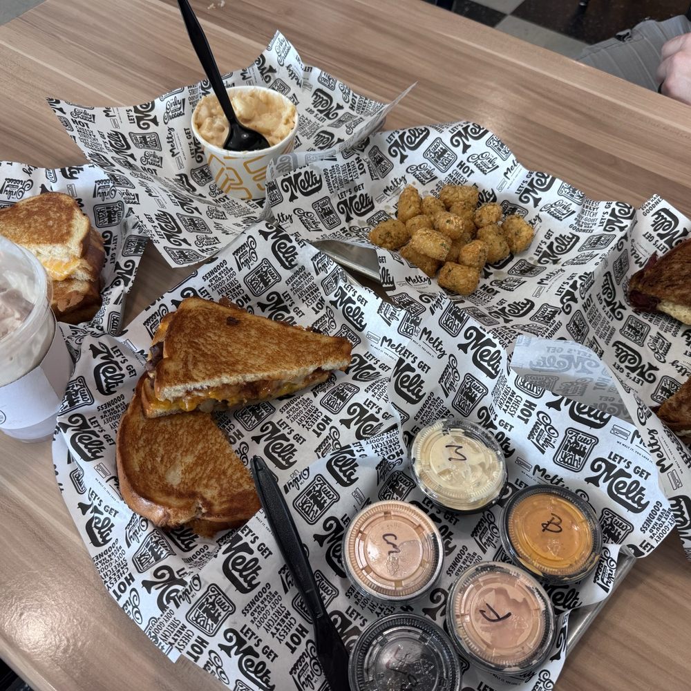 Melty - All the options we tried!! Everything was yummy!! The Mac n cheese is so cheesy!! - Desserts Near Me - Mesa, Arizona