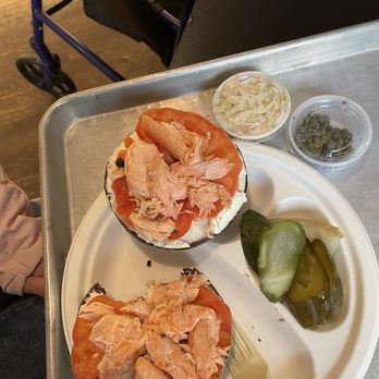 Dingfelder's Delicatessen - Bagel with lox - Delis Near Me - Seattle, Washington