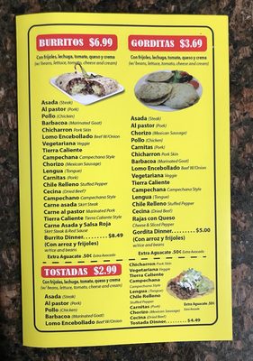 Menu photo 2 Tierra Caliente Chicago, IL