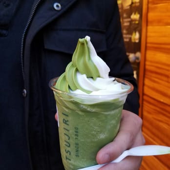 Tsujiri - Tsujiri float with matcha soft serve on top - Tea Rooms Near Me - Toronto, Ontario Tsujiri - Tsujiri float with matcha soft serve on top - Tea Rooms Near Me - Toronto, Ontario
