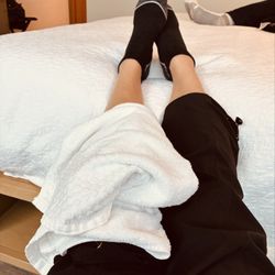 The Central at 5th by Hilton Club - Icing left leg and knee