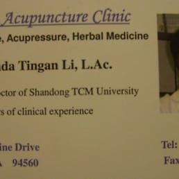 Melinda Acupuncture Clinic biz card Melinda Acupuncture Clinic biz card