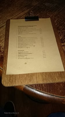 Menu photo 8 The Hanging Bat Beer Cafe Edinburgh, EDH