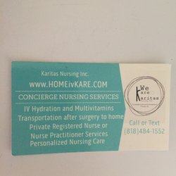 Lera's business card from that visit
