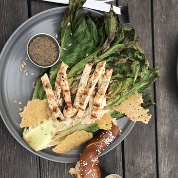 Vibrissa Beer - Grilled Romaine salad with chicken - Breweries Near Me - Front Royal, Virginia Vibrissa Beer - Grilled Romaine salad with chicken - Breweries Near Me - Front Royal, Virginia