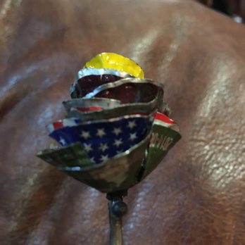 Jonny S Weld - Patriotic rose - Metal Fabricators Near Me