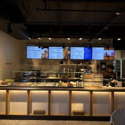 Full bar and menu