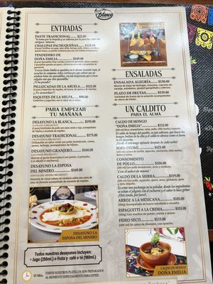 Menu photo 1 Restaurant Mina la Blanca Pachuca, HID