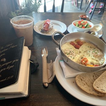Cafe Smitten - Greek eggs, mocha, Nutella toast - Coffee & Tea Near Me - Bakersfield, California