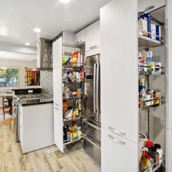 Kitchen Studio of Monterey Peninsula - Interior cabinet storage options