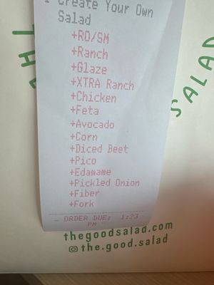 Menu photo 5 The Good Salad Campbell, CA