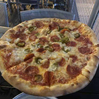 Aldo's Pizza Pies - Midtown - 12" build your own - pineapples, jalapeño and pepperoni with fresh shaved Parmesan - Pizza Near Me - Memphis, Tennessee Aldo's Pizza Pies - Midtown - 12" build your own - pineapples, jalapeño and pepperoni with fresh shaved Parmesan - Pizza Near Me - Memphis, Tennessee