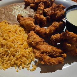 Frida's Mexican Grill - Double Chicken Fingers Plate