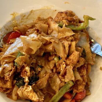 Thai Bloom! - Mild spicy drunken noodles (pad see ew) - Thai Near Me - Portland, Oregon Thai Bloom! - Mild spicy drunken noodles (pad see ew) - Thai Near Me - Portland, Oregon