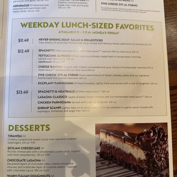 Olive Garden Italian Restaurant - Menu - Italian Near Me - Clackamas, Oregon Olive Garden Italian Restaurant - Menu - Italian Near Me - Clackamas, Oregon