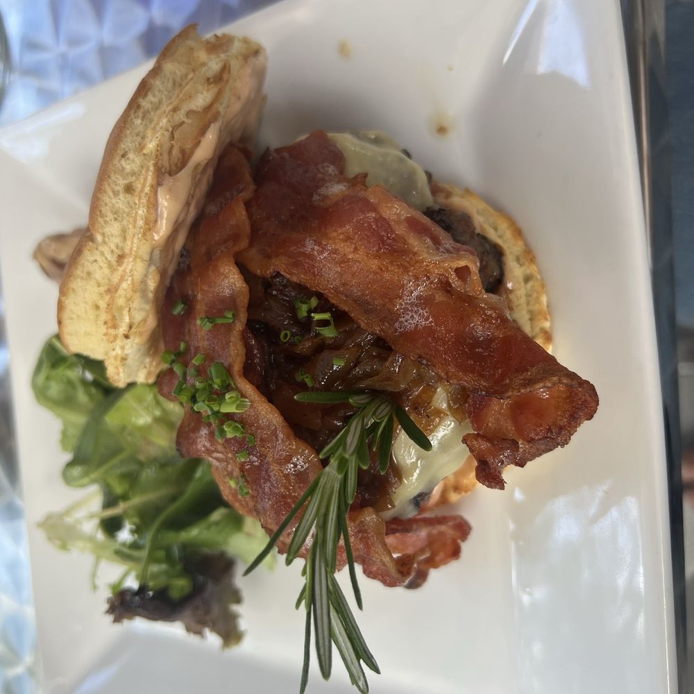 Shadow 66 - House burger wit bacon and cheese - French Near Me - Ghent, New York Shadow 66 - House burger wit bacon and cheese - French Near Me - Ghent, New York