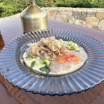 Alila Ventana Big Sur - Kampachi crudo - Resorts Near Me - Big Sur, California Alila Ventana Big Sur - Kampachi crudo - Resorts Near Me - Big Sur, California