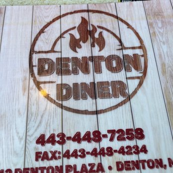 Denton Diner - a close up of the sign - New American Near Me - Denton, Maryland