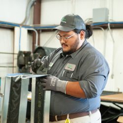 Green Valley Cooling & Heating - Custom fabrication.
