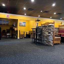 the dining area