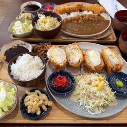 cheese cutlet & curry cutlet