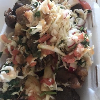 Nena's Bakery & Restaurant - Yucca frita con chicharron - Bakeries Near Me - Lancaster, California