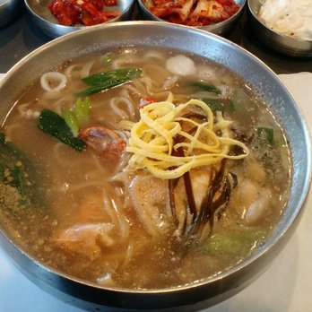 Tofu Plus - seafood noodle soup - Korean Near Me - Cupertino, California Tofu Plus - seafood noodle soup - Korean Near Me - Cupertino, California