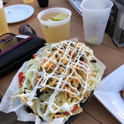 Ebb Tide Poolside bar & grill - Happy Hour $5 Low Tide Nachos !