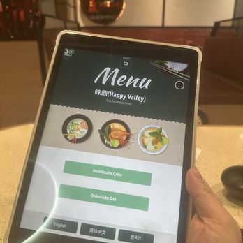 Tasty Pot - Tablet for ordering and customizing your hot pots. - Hot Pot Near Me - Portland, Oregon Tasty Pot - Tablet for ordering and customizing your hot pots. - Hot Pot Near Me - Portland, Oregon