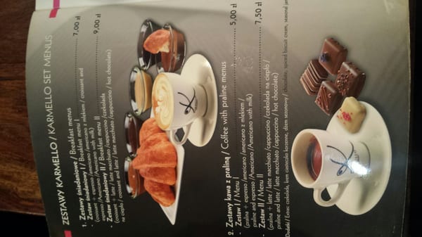 Menu photo 1 Karmello Chocolatier Warszawa, MA