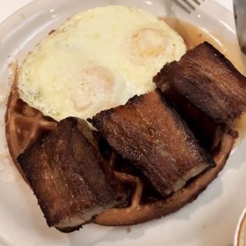 Briarpatch Restaurant - Pork belly and waffles - American Near Me - Winter Park, Florida