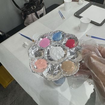 Micha - Paint palette - Paint & Sip Near Me - Garden Grove, California Micha - Paint palette - Paint & Sip Near Me - Garden Grove, California