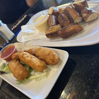 The Second Half On Main - Mozzarella sticks and Pretzel Bites! Very good! - American Near Me - Denville, New Jersey The Second Half On Main - Mozzarella sticks and Pretzel Bites! Very good! - American Near Me - Denville, New Jersey