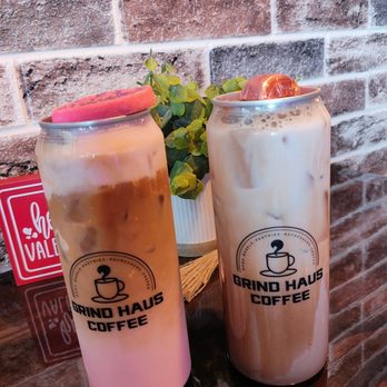 Grind Haus Coffee - Valentine's day lattes - Coffee & Tea Near Me - Lutz, Florida