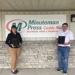 Minuteman Press Castle Rock - Production awards from Minuteman Press International