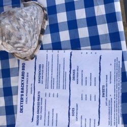 Dexter’s Backyard BBQ - Menu so you can plan ahead!