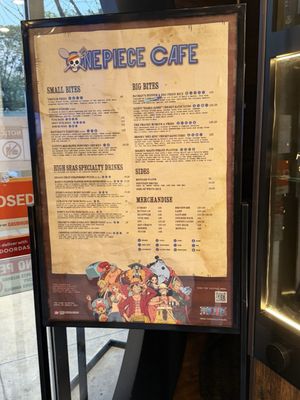 Menu photo 4 One Piece Cafe Los Angeles, CA