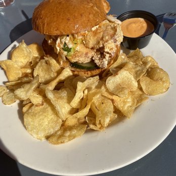 Lancaster Brewing Company - Korean Style Fried Chicken Sandwich - New American Near Me - Lancaster, Pennsylvania