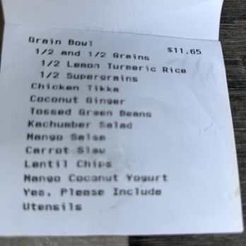 RASA - Grain bowl ingredients - Indian Near Me - Arlington, Virginia RASA - Grain bowl ingredients - Indian Near Me - Arlington, Virginia