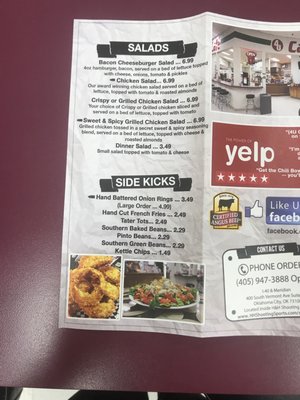 Menu photo 4 4U Cafe Oklahoma City, OK