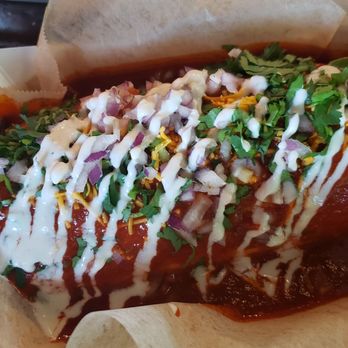 Chicana - El Burrito Mojado - Vegan Near Me - Fullerton, California