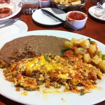 Esther’s Tex Mex - Migas with chorizo - Tex-Mex Near Me - Buda, Texas