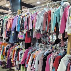Kids Exchange - Girls clothing racks