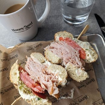 Honey Seed - Turkey Bagel - Bagels Near Me - Chattanooga, Tennessee